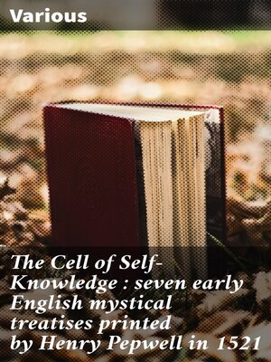 cover image of The Cell of Self-Knowledge